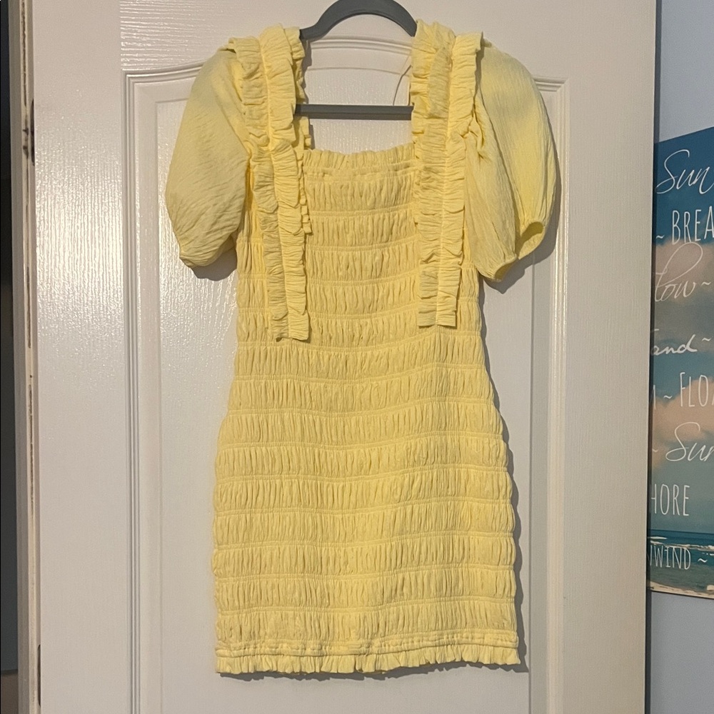 Endless Rose Yellow Mini Dress